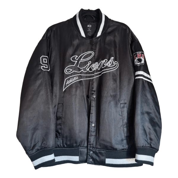 Svart baseballjacka