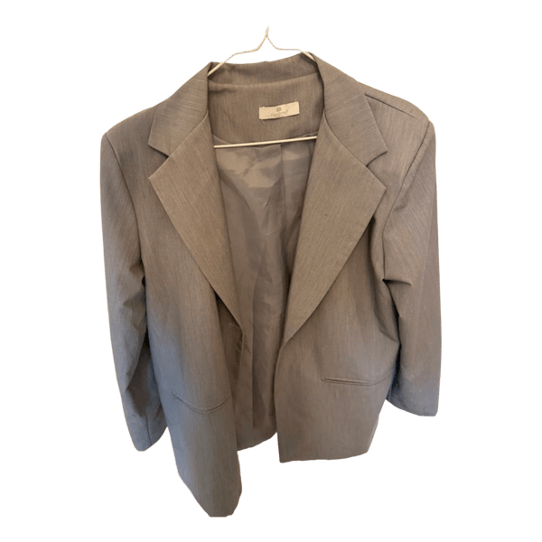 Grå blazer