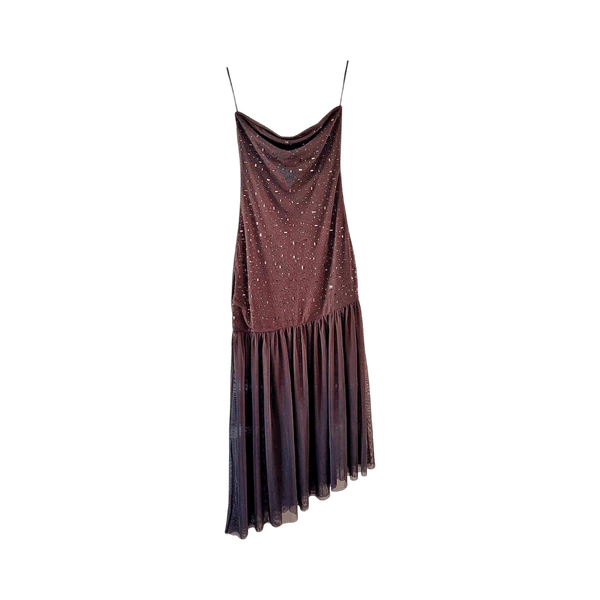 Gina tricot rhinestone maxi dress