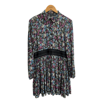 Zara Floral print shirt dress