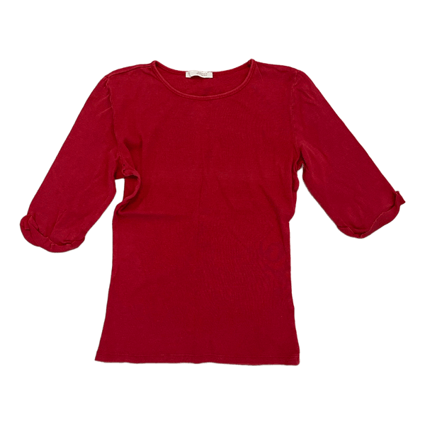 Rød 3/4 top