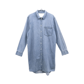 New open back denim dress 