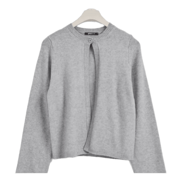Grå cardigan