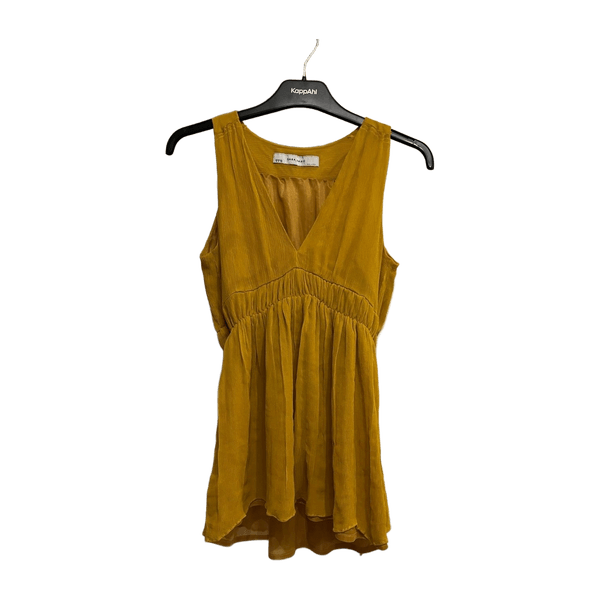 Zara/100%silk top