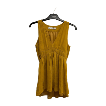 Zara/100%silk top