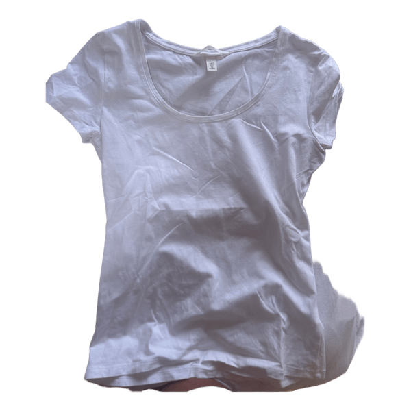 Hvid t-shirt