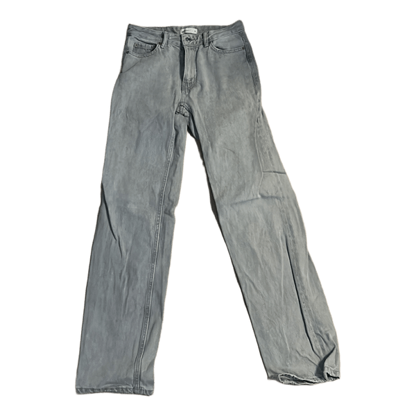 Grå denimbukser