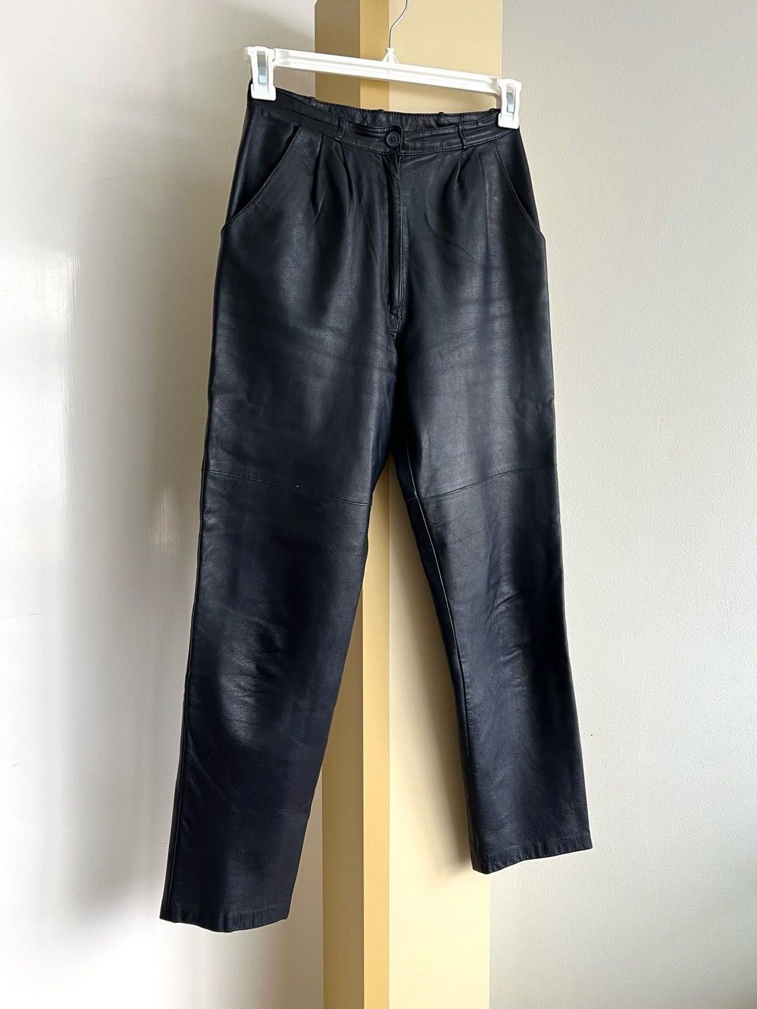 Vintage/real leather trousers