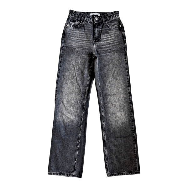 Zara black denim jeans