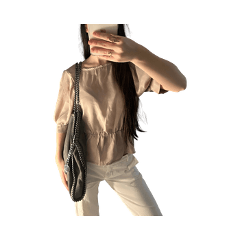 Only puffihihainen toppi