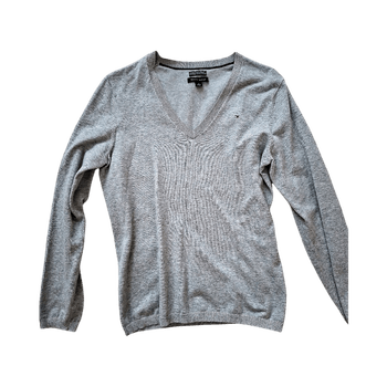 Tommy Hilfiger harmaa neulepaita