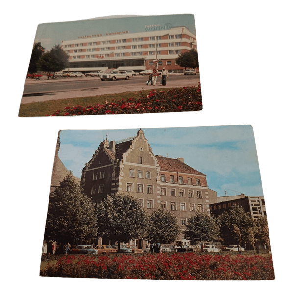 Vintage postcard set