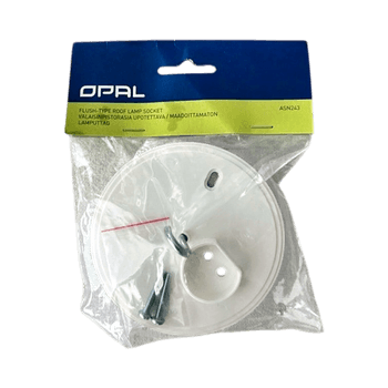 Opal Flush Roof Lamp Socket