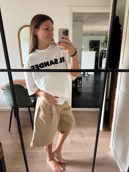 Hvid bomuld t-shirt