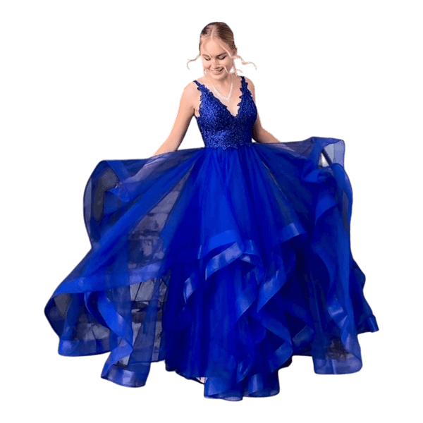Diva fashion blue dress