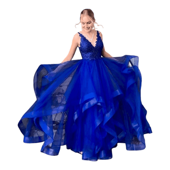 Diva fashion blue dress