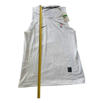 White Nike Pro tank top