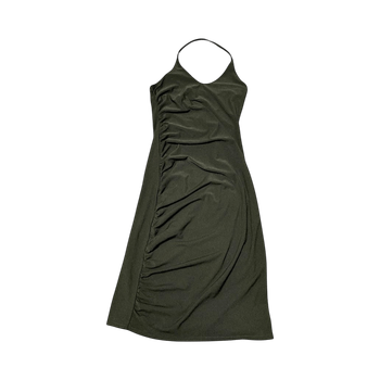 Halter neck vintage dress