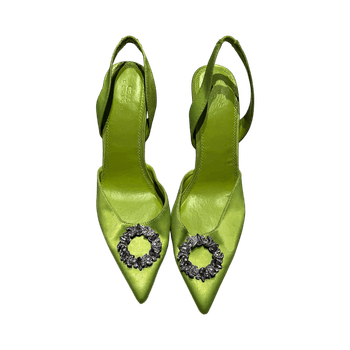 Vihreät korkokengät