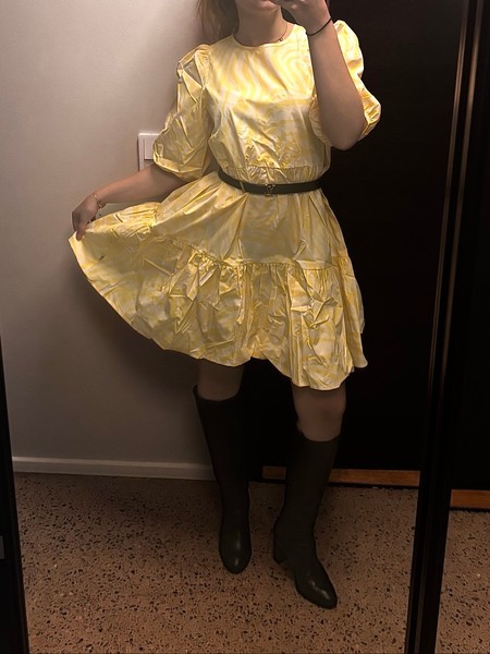 Kaikon tiered mini dress