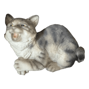 Ceramic cat figurine