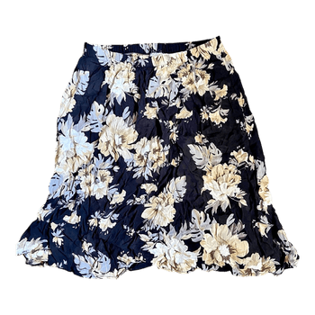 floral patterned skirt