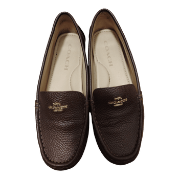 Ruskeat nahkaiset loaferit