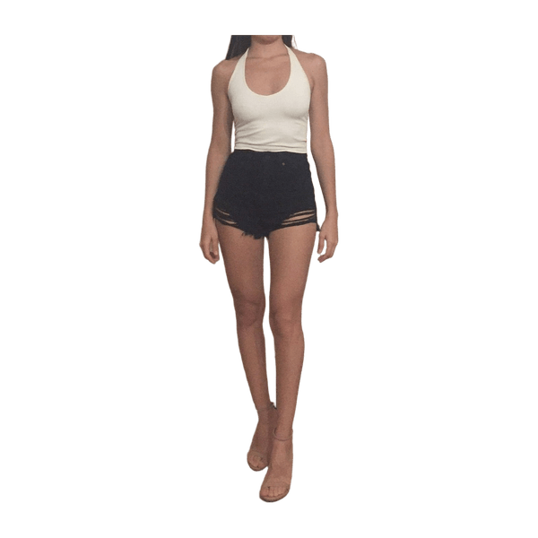 Abrand denim shorts