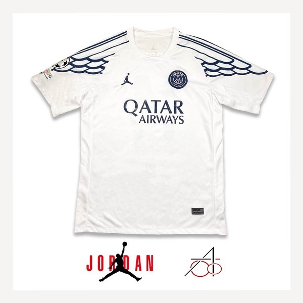 Football Jercey Air Jordan x PSG, nr. 14 D. Doue