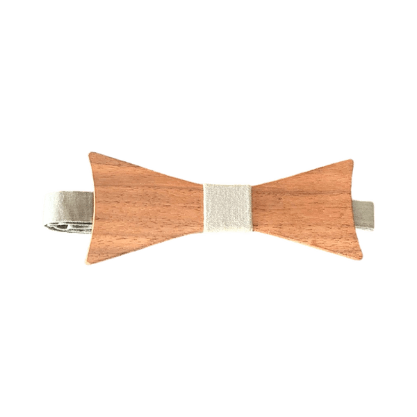 Wooden bow tie