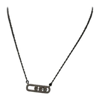 Hope necklace with three stones