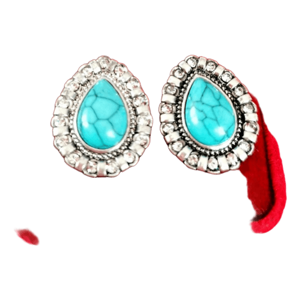 Turquoise drop earrings