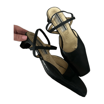 Nahkakorkokengät heels