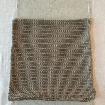 Rusta Beige / Grey Decorative Pillowcase / Size 40 x 40 cm