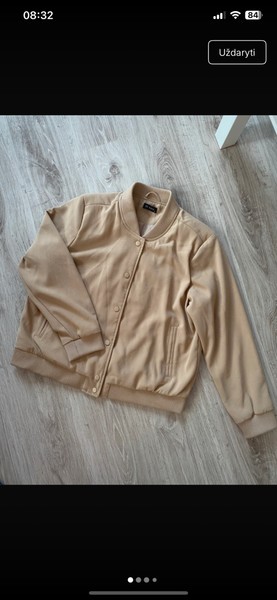 Et Vous smėlio spalvos bomber striukė
