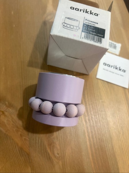 Aarikka Prinsessa kynttilänjalka