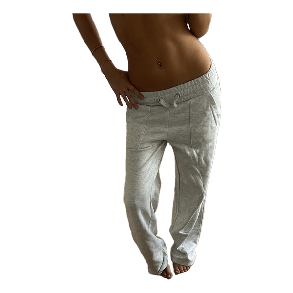 Grå og sorte sweatpants