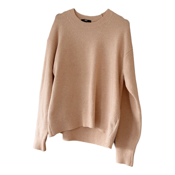 Lyserød Uniqlo striktrøje