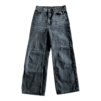 Black denim jeans