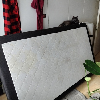 Sängyn runko ja patja 120cm 