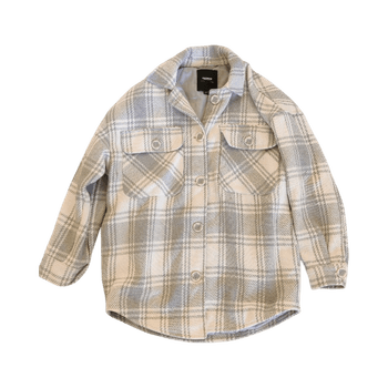 Ruudullinen shacket-takki