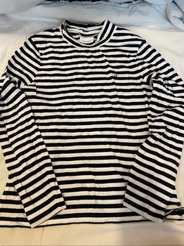 Stribet Calvin Klein langærmet