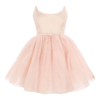 Selkie blush veuve dress
