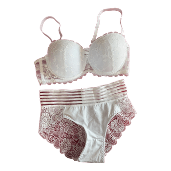 White lace lingerie set