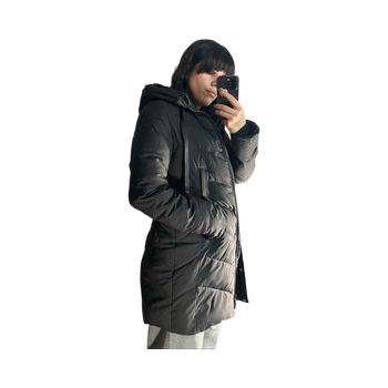 Winter puffer parka