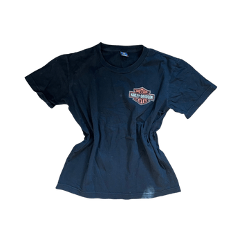 Mustan värinen printtipaita