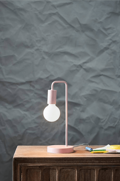 Pink table lamp