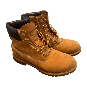 Timberland Brown leather lace-up boots