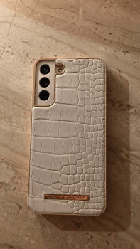 Beige phone case