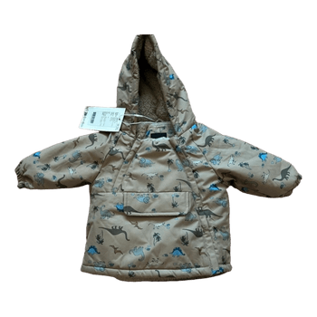 Beige dinosaur print jacket